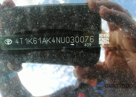 2022 Toyota Camry Xse from USA, damaged, VIN 4T1K61AK4NU030076